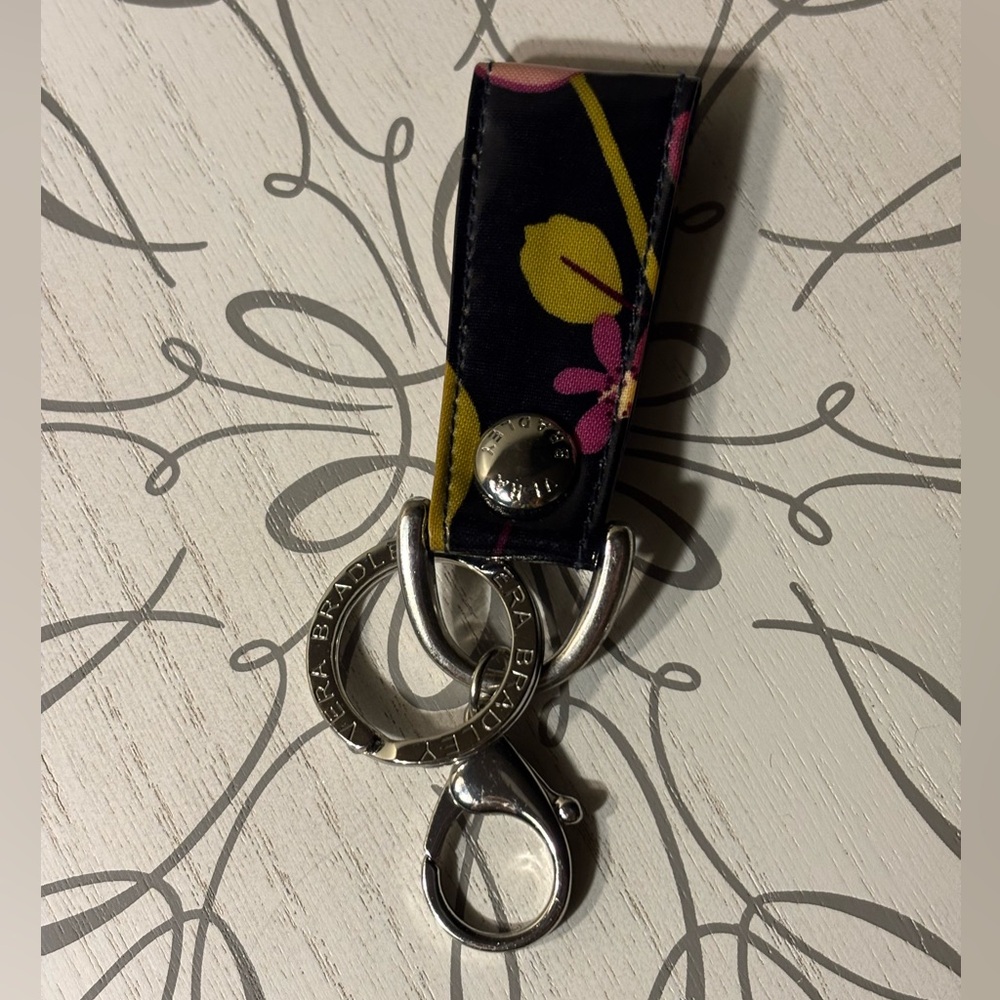 Vera Bradley Midnight Floral Key Holder
